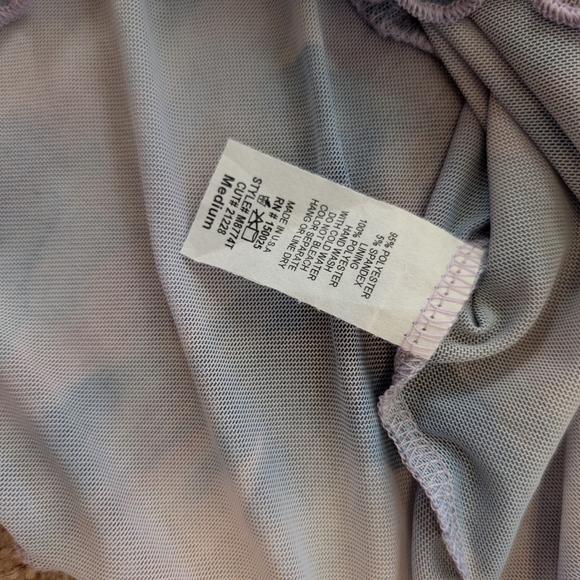 Emory Park Lavender Mesh Fabric - Picture 4 of 7